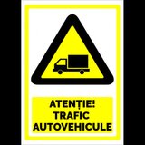 indicator atentie trafic autovehicule